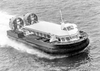 AP1-88 hovercraft on the Solent